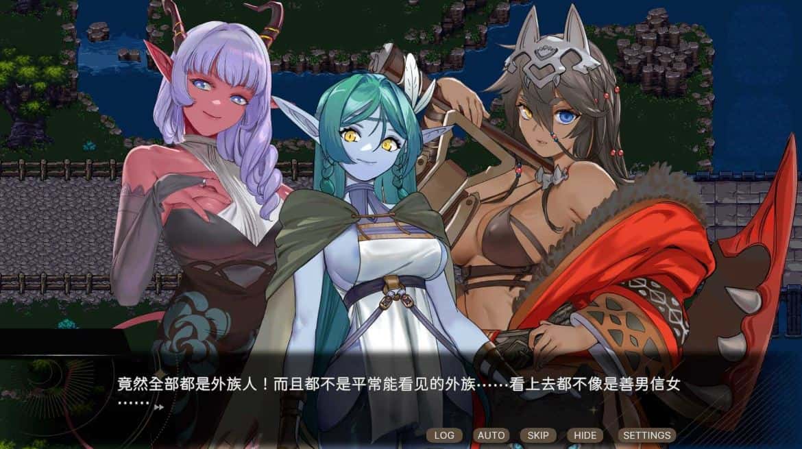 外族娘！请好好保护我吧！ 官方中文步兵版封面